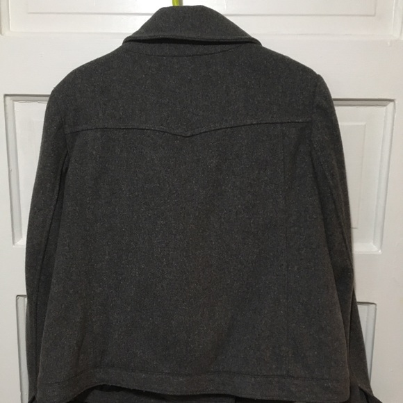 Waist length Old Navy gray peacoat - Picture 2 of 3